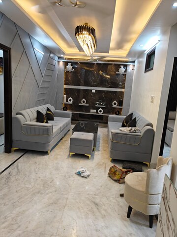Living Room in 3 BHK Builder Floor at Uttam Nagar West – for Sale