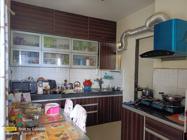Kitchen, jalan-neo-city 2 Bedroom 525 Sq.Ft. Apartment In Wagholi Pune 7374964