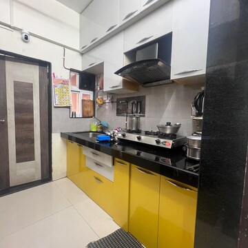 Kitchen in 1 BHK Apartment at Parsik – for Sale