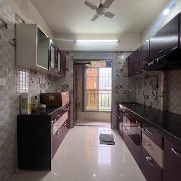 Kitchen in 1 BHK Apartment at Parsik Nagar – for Sale