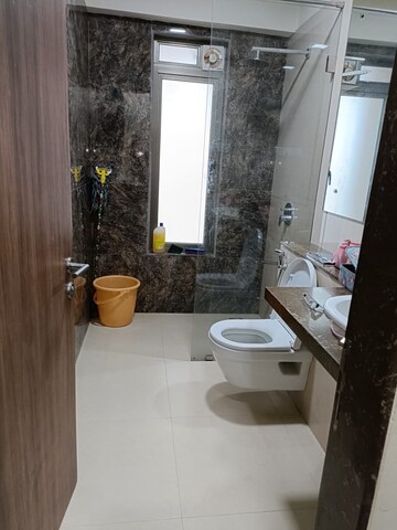 Bathroom in 3 BHK Apartment at Ashar Residency, Pokhran Road No 2 – for Sale