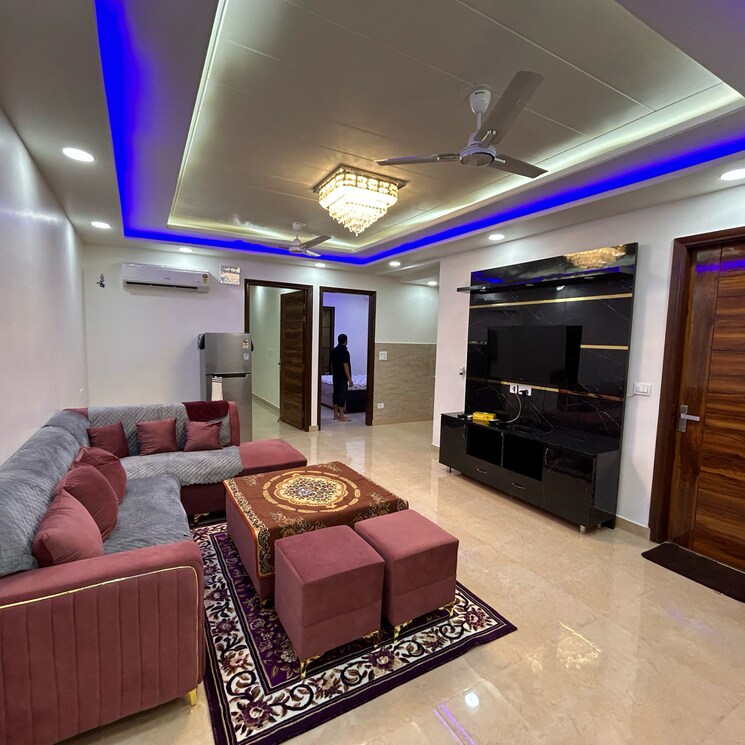 Bedroom, chattarpur 3 Bedroom 1300 Sq.Ft. Builder Floor In Chattarpur Delhi 7375200