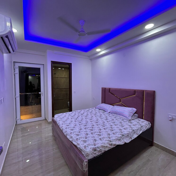 Bedroom, chattarpur 3 Bedroom 1300 Sq.Ft. Builder Floor In Chattarpur Delhi 7375200