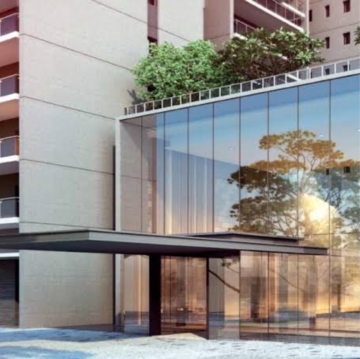 Balcony in 3.5 BHK Apartment at Krisumi Waterside Residences, Sector 36a – for Sale