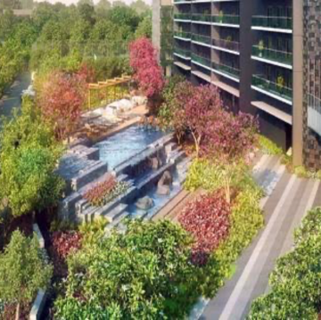 3.5 BHK Apartment – Garden View at Krisumi Waterside Residences, Sector 36a - for Sale
