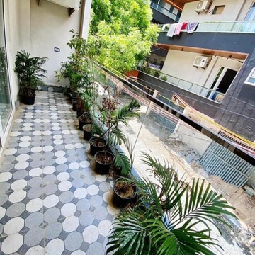 Balcony in 3 BHK Builder Floor at Chattarpur – for Sale