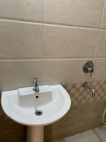 Bathroom in 2 BHK Apartment at Sukhwani Dynasty, Wakad – for Rent