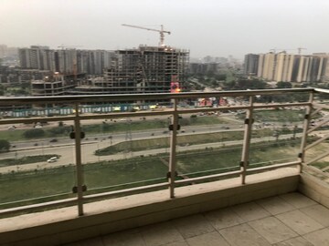 Balcony in 3.5 BHK Apartment at Gaur Saundaryam, Tech Zone 4 Greater Noida – for Sale