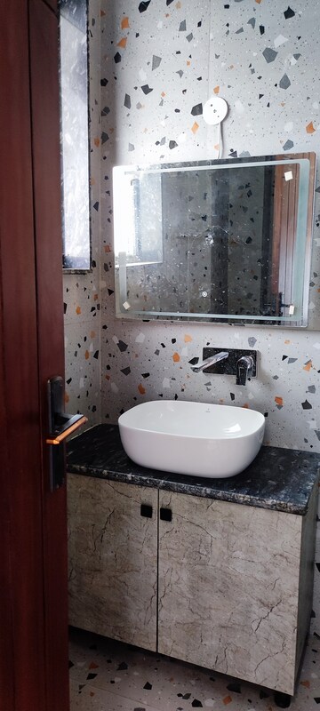 Bathroom in 4 BHK Builder Floor at Sector 85 – for Sale