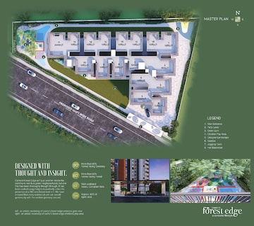 Master Plan in 2 BHK Apartment at Canny Forest Edge, Bachupally – for Sale