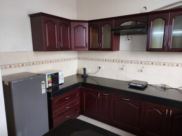 Kitchen in 3 BHK Apartment at Maya Green Lotus Utsav, International Airport Road – for Sale