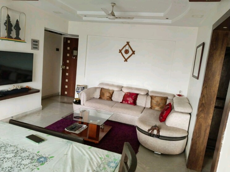 Living Room, shreeji-ville-co-operative-housing-society-ltd 2 Bedroom 1050 Sq.Ft. Apartment In Panch Pakhadi Thane 7375775