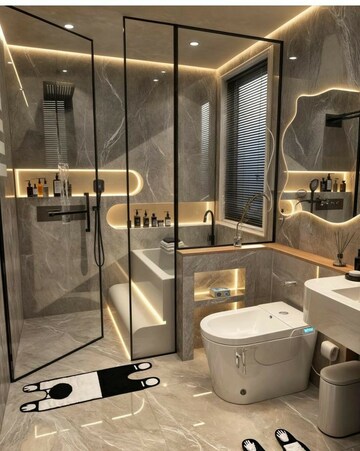 Bathroom in 2 BHK Independent House at Mohabbewala – for Sale