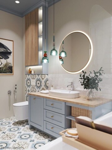 Attached Bathroom in 2 BHK Independent House at Mohabbewala – for Sale