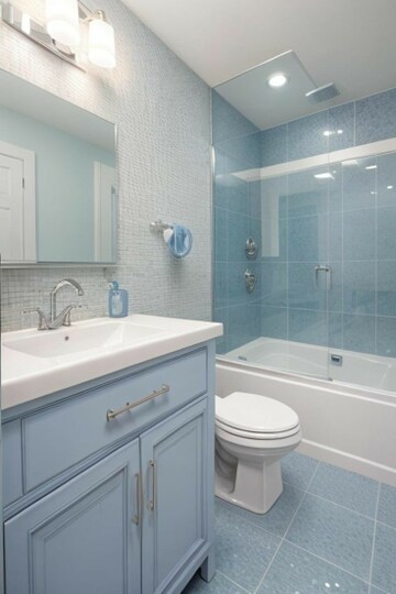 Bathroom in 2 BHK Independent House at Mohabbewala – for Sale