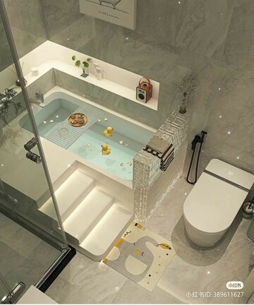 Bathroom in 2 BHK Independent House at Mohabbewala – for Sale