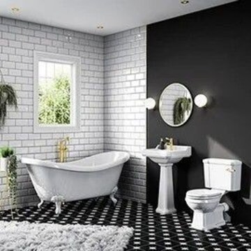 Bathroom in 2 BHK Independent House at Mohabbewala – for Sale