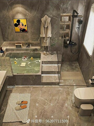 Bathroom in 2 BHK Independent House at Mohabbewala – for Sale