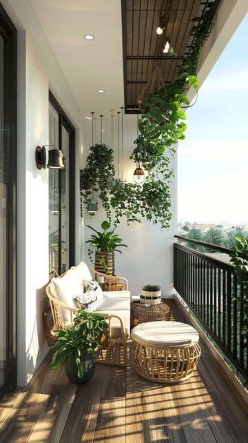 Balcony in 2 BHK Independent House at Mohabbewala – for Sale