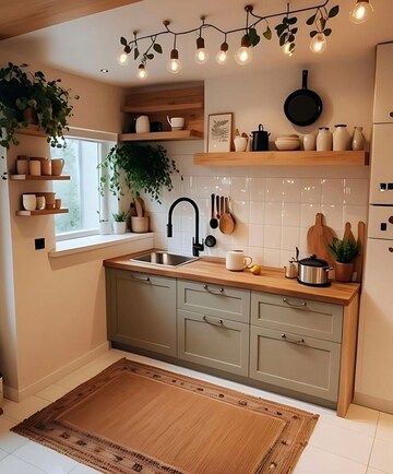 Kitchen in 2 BHK Independent House at Mohabbewala – for Sale