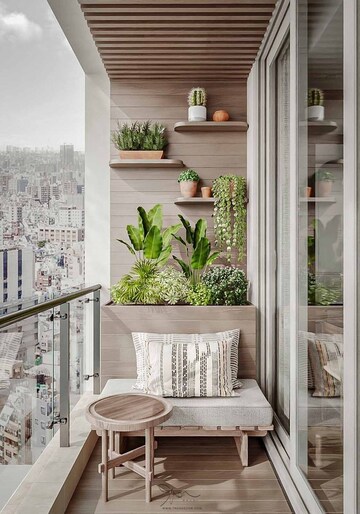 Balcony in 2 BHK Independent House at Mohabbewala – for Sale