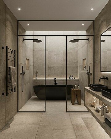 Bathroom in 2 BHK Independent House at Mohabbewala – for Sale