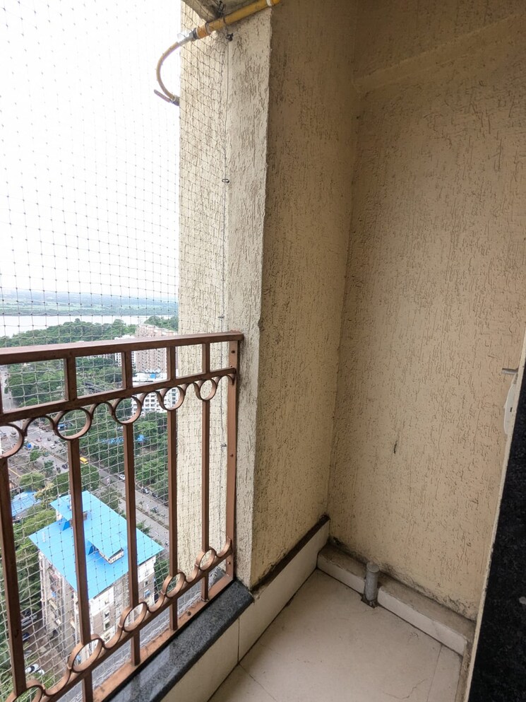 Balcony, parsik nagar 1 Bedroom 680 Sq.Ft. Apartment In Parsik Nagar Thane 7376816