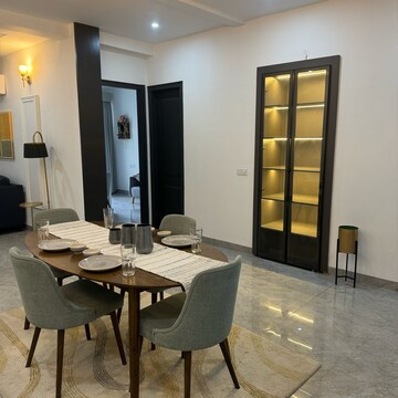 Living Room in 3 BHK Builder Floor at New Chandigarh – for Sale