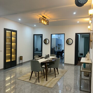 Living Room in 3 BHK Builder Floor at New Chandigarh – for Sale