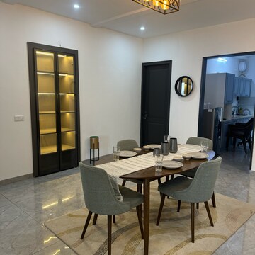 Living Room in 3 BHK Builder Floor at New Chandigarh – for Sale