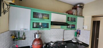Kitchen in 1 BHK Apartment at Vijay Galaxy, Waghbil – for Sale
