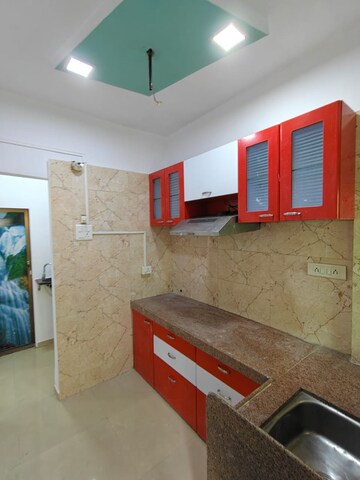 Kitchen in 1 BHK Apartment at CIDCO Sector 8 New Panvel CHS, Panvel Sector 8 – for Sale