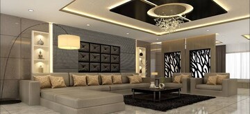Living Room in 4 BHK Apartment at Conscient Hines Elevate Reserve, Sector 62 – for Sale
