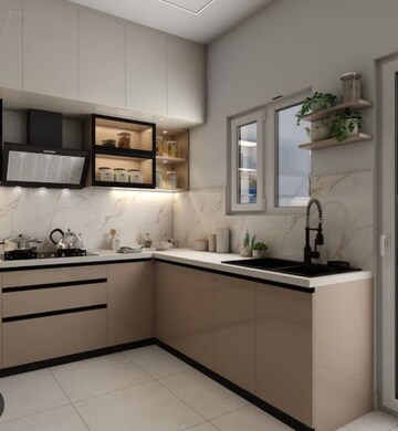 Kitchen in 1 BHK Builder Floor at Mehrauli – for Sale
