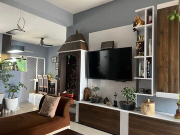 Living Room in 3 BHK Penthouse at Sushma Urban Views, Ghazipur – for Sale