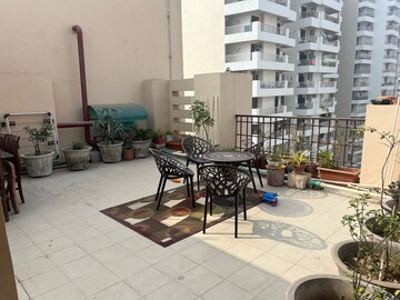 Terrace in 3 BHK Penthouse at Sushma Urban Views, Ghazipur – for Sale
