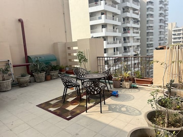 Terrace in 3 BHK Penthouse at Sushma Urban Views, Ghazipur – for Sale