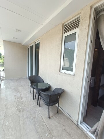 Balcony in 3 BHK Apartment at Ambience Creacions, Sector 22 – for Sale