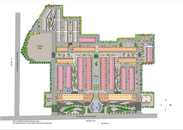 Master Plan in  Shop at Auric Universal Square, Sector 79 – for Sale