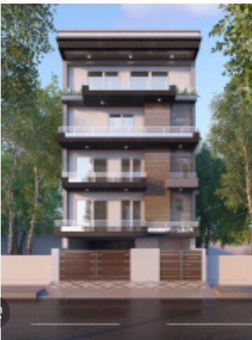 3 BHK Builder Floor – Exterior View View at Malviya Nagar - for Sale