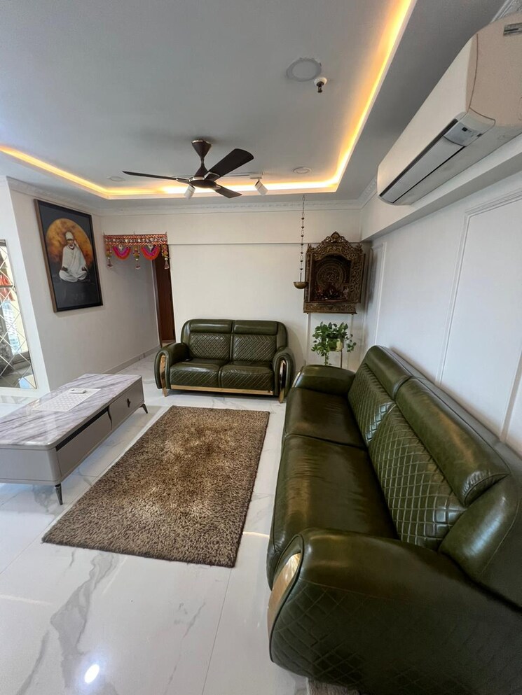 Living Room, lodha-aqua 3 Bedroom 125 Sq.Ft. Apartment In Mira Road Thane 7379272