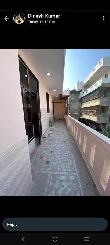 Balcony in 3 BHK Builder Floor at Green Fields Colony – for Sale
