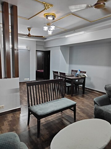 Living Room in 4 BHK Apartment at Saviour Greenisle, Sain Vihar – for Sale