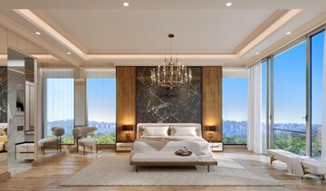 Living Room in 3 BHK Apartment at Tribeca Yoo One, Nibm – for Sale