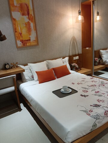 Bedroom in 2 BHK Apartment at Shapoorji Pallonji Joyville Celestia, Hadapsar – for Sale
