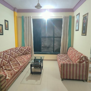 Living Room in 2 BHK Apartment at Madhav Sansar, Gandhar Nagar – for Sale