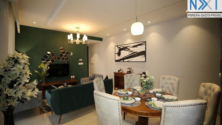 Living Room, brigade-insignia 4 Bedroom 3100 Sq.Ft. Apartment In Yelahanka Bangalore 7381555