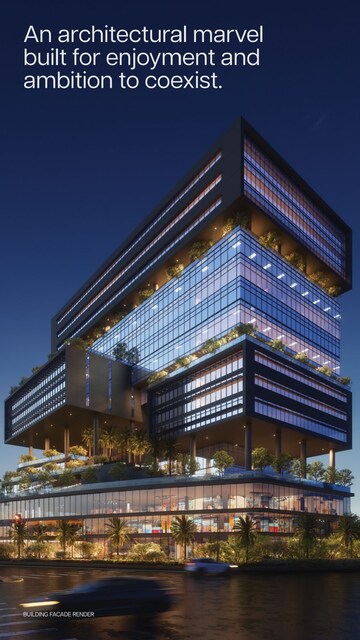  Office Space – Exterior View View at Kokapet - for Sale