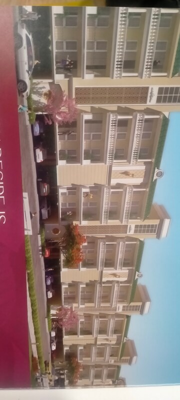 Staircase in 3 BHK Apartment at Roseate Homes, Ghazipur – for Sale