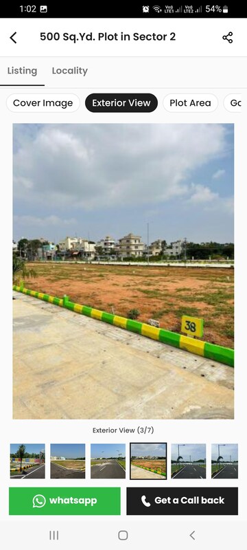 Plot Area in  Plot at Sector 2 – for Sale